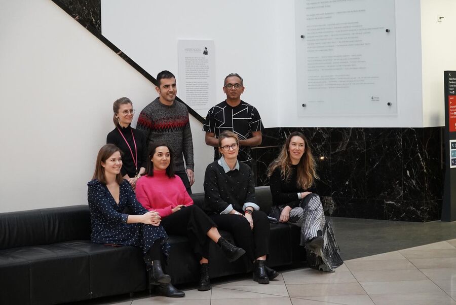 Platform team group portrait