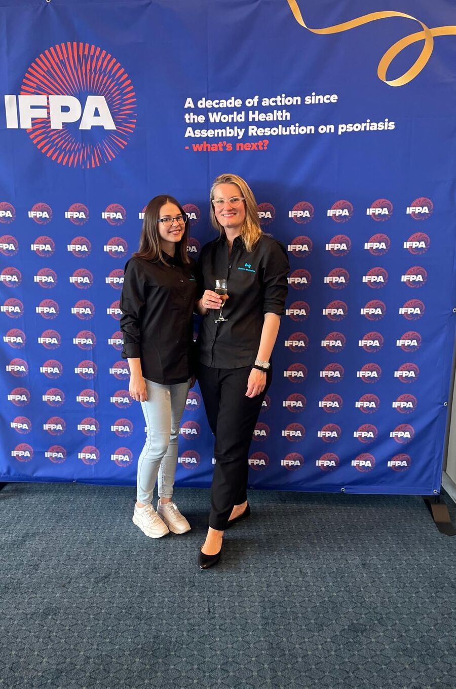 Platform team at an IFPA event